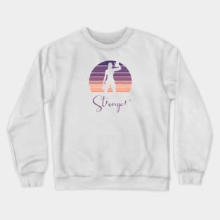 Sunset Strong women Crewneck Sweatshirt